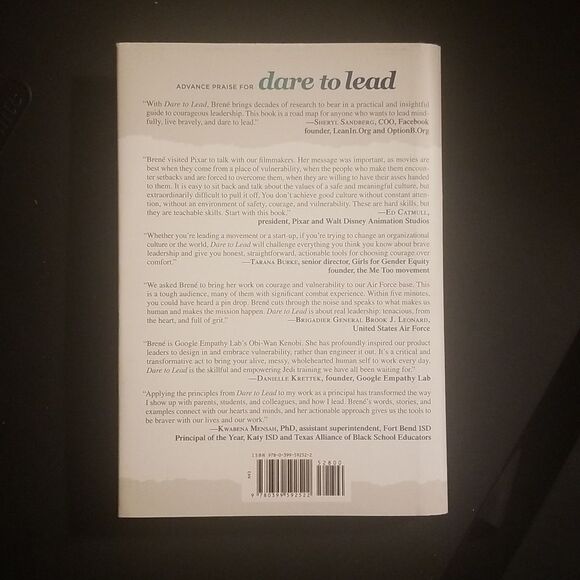 Dare to Lead By Brene Brown - Picture 2 of 3
